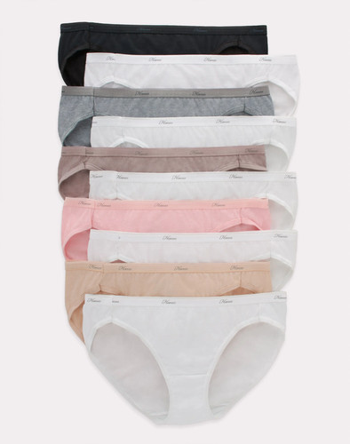 Hanes cotton bikini panties - bikini,
